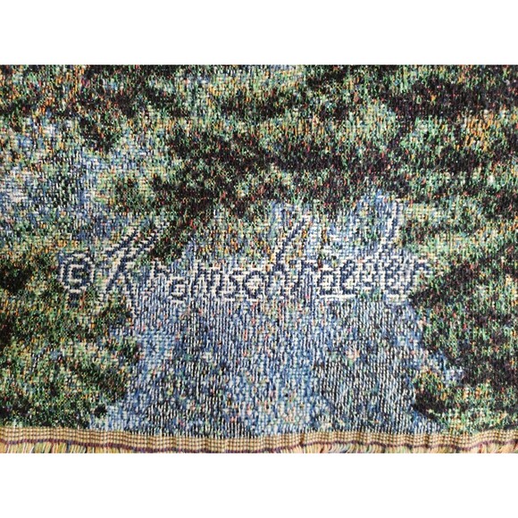 Kromschroeder Alpenglow Bald Eagle Tapestry Throw 47"x54" Rectangular Fringe - Picture 2 of 3